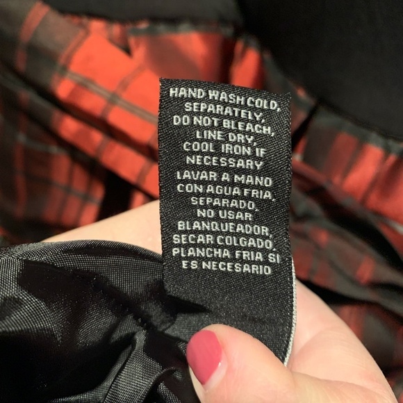 Leslie Fay Plaid Print Holiday Dress - Picture 6 of 6